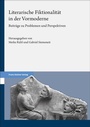 Cover: Literarische Fiktionalität in der Vormoderne - Franz Steiner Verlag