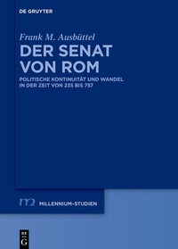 Abbildung von: Der Senat von Rom - De Gruyter