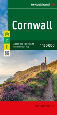 Abbildung von: Cornwall, Straßen- und Freizeitkarte 1:150.000, freytag & berndt - Freytag-Berndt und ARTARIA