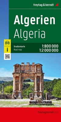 Abbildung von: Algerien, Straßenkarte 1:800.000 - 1:2.000.000, freytag & berndt - Freytag-Berndt und ARTARIA