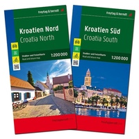 Abbildung von: Kroatien, Straßenkarten-Set 1:200.000, freytag & berndt - Freytag-Berndt und ARTARIA
