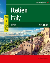 Abbildung von: Italien, Autoatlas 1:150.000, freytag & berndt - Freytag-Berndt und ARTARIA