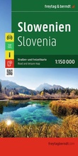 Cover: freytag & berndt Stra&szlig;enkarte Slowenien 1:150.000 - freytag & berndt