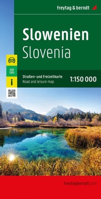 Abbildung von: Slowenien, Straßen- und Freizeitkarte 1:150.000, freytag & berndt - Freytag-Berndt und ARTARIA