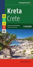 Cover: freytag & berndt Stra&szlig;enkarte Kreta 1:150.000 - freytag & berndt