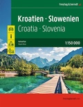 Cover: freytag & berndt Autoatlas Kroatien - Slowenien 1:150.000 - freytag & berndt