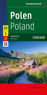 Abbildung von: Polen, Straßenkarte 1:500.000, freytag & berndt - Freytag-Berndt und ARTARIA