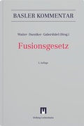 Cover: Fusionsgesetz (FusG) - Helbing & Lichtenhahn