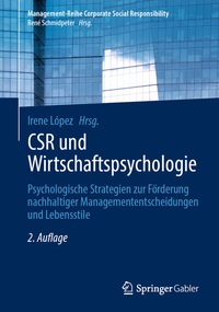 Abbildung von: CSR und Wirtschaftspsychologie - Springer Gabler