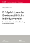 Abbildung von: Erfolgsfaktoren der Elektromobilität im Individualverkehr - Fachmedien Recht und Wirtschaft