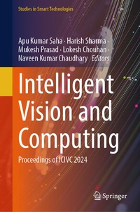 Enlarge image Cover: Intelligent Vision and Computing - Springer Nature Switzerland AG