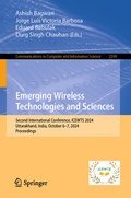 Cover: Emerging Wireless Technologies and Sciences - Springer