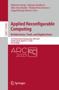 Cover: Applied Reconfigurable Computing. Architectures, Tools, and Applications - Springer