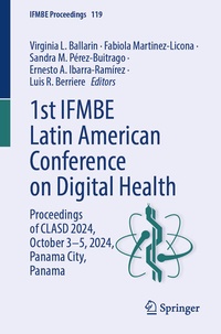 Abbildung von: 1st IFMBE Latin American Conference on Digital Health - Springer