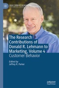 Cover: The Research Contributions of Donald R. Lehmann to Marketing, Volume 4 - Palgrave Macmillan