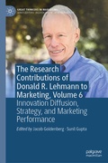 Cover: The Research Contributions of Donald R. Lehmann to Marketing, Volume 6 - Palgrave Macmillan