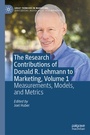 Cover: The Research Contributions of Donald R. Lehmann to Marketing, Volume 1 - Palgrave Macmillan
