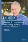 Cover: The Research Contributions of Donald R. Lehmann to Marketing, Volume 2 - Palgrave Macmillan