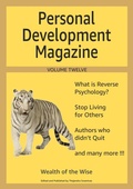 Cover: Personal Development Magazine - Volume Twelve - Thejendra Sreenivas