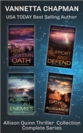 Cover: Allison Quinn Thriller Collection (An Allison Quinn Thriller, #5) - Vannetta Chapman