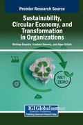 Cover: Sustainability, Circular Economy, and Transformation in Organizations - IGI Global