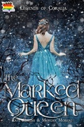 Cover: The Marked Queen (Legends of Coralia, #4) - 4 Horsemen Publications