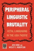 Cover: Peripheral Linguistic Brutality - University of Hawai'i Press