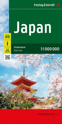 Abbildung von: Japan, Straßenkarte 1:1.000.000, freytag & berndt - Freytag-Berndt und ARTARIA