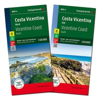 Abbildung von: Costa Vicentina, Wanderkarte 1:50.000, freytag & berndt - Freytag-Berndt und ARTARIA