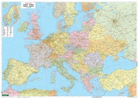 Abbildung von: Europa politisch, Straßenkarte 1:3.500.000, Poster metallbestäbt, freytag & berndt - Freytag-Berndt und ARTARIA