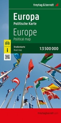 Abbildung von: Europa politisch, Straßenkarte 1:3.500.000, freytag & berndt - Freytag-Berndt und ARTARIA