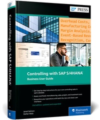 Abbildung von: Controlling with SAP S/4HANA: Business User Guide - SAP PRESS