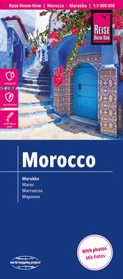 Abbildung von: Reise Know-How Landkarte Marokko / Morocco (1:1.000.000) - Reise Know-How Verlag Peter Rump GmbH