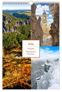 Abbildung von: Kalender Dresden und Sächsische Schweiz 2026 - K4Verlag