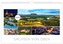 Cover: Kalender Sachsen von oben 2026 - Luftaufnahmen - K4Verlag