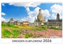 Cover: Kalender Dresden Elbflorenz 2026 - K4Verlag