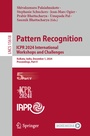 Cover: Pattern Recognition. ICPR 2024 International Workshops and Challenges - Springer