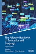 Cover: The Palgrave Handbook of Economics and Language - Palgrave Macmillan