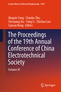 Cover: The Proceedings of the 19th Annual Conference of China Electrotechnical Society - Springer