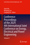 Cover: Conference Proceedings of the 2024 4th International Joint Conference on Energy, Electrical and Power Engineering - Springer Nature Switzerland AG