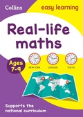 Cover: Real-life maths Activity Book Ages 7-9 - Collins