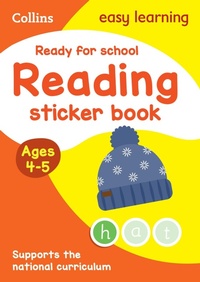 Enlarge image Cover: Ready for school: reading Sticker Book Ages 4-5 - Collins