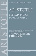 Cover: Aristotle: Metaphysics Alpha and alpha - Oxford University Press