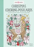 Cover: Christmas Coloring Postcards - Schiffer Publishing Ltd