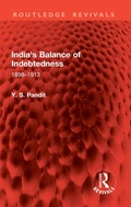 Bild: India's Balance of Indebtedness - Routledge