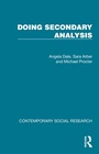 Cover: Doing Secondary Analysis - Routledge