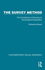 Cover: The Survey Method - Routledge