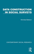 Cover: Data Construction in Social Surveys - Routledge