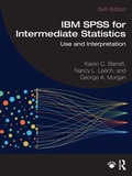 Cover: IBM SPSS for Intermediate Statistics - Routledge