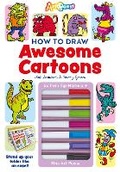 Cover: How to Draw Awesome Cartoons - Two Windmills Limited